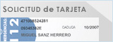 Solicitud de tarjeta sanitaria. Este enlace se abrir&aacute; en una ventana emergente.
