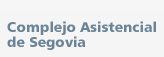 Acceso al Complejo Asistencial de Segovia