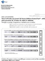 Asma ¿Cómo de controlado tengo el asma