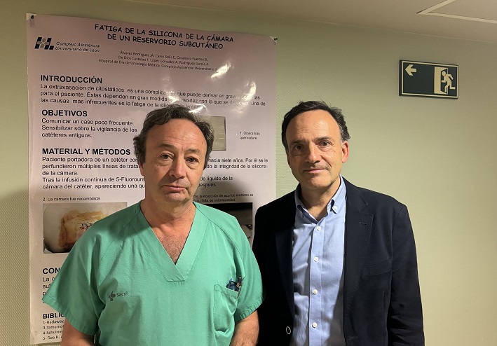 Los doctores Juan Pablo Rodrigo e Ignacio Álvarez