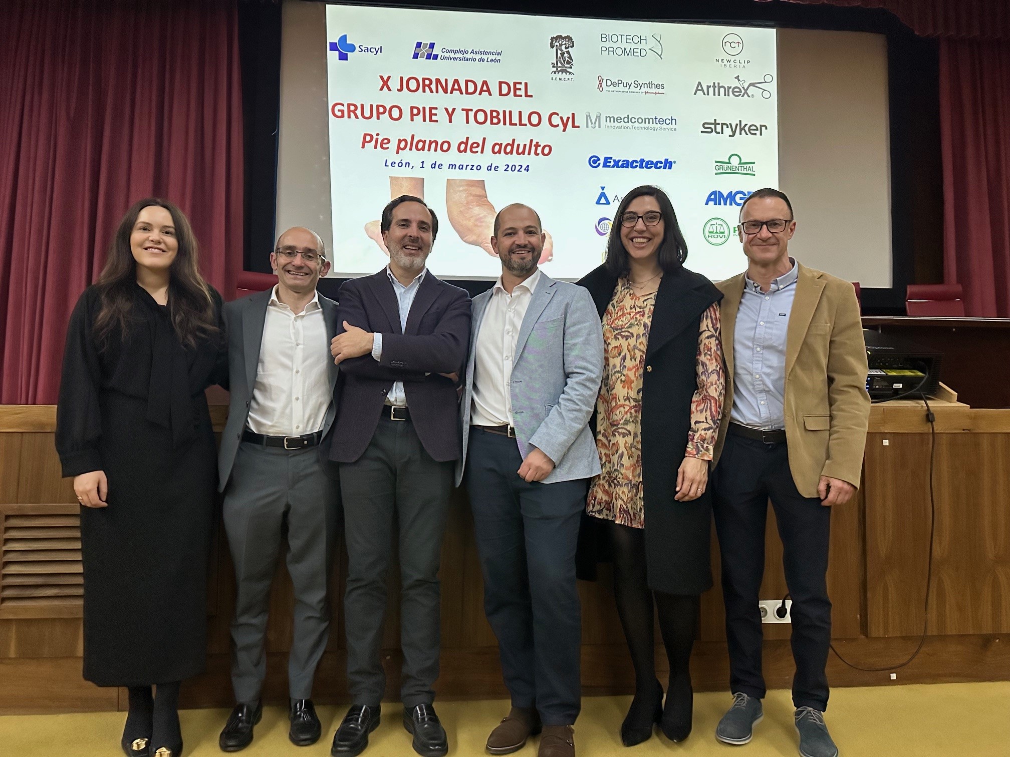 Imagen de los ponentes de la jornada