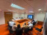 Reunión mantenida este jueves para avanzar en la acreditación del CAULE como centro de aféresis