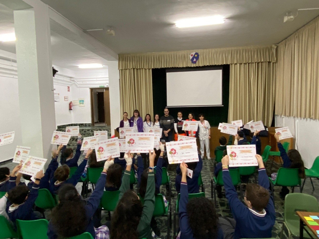 Sanitarios del CS Ponferrada III en La Asunción