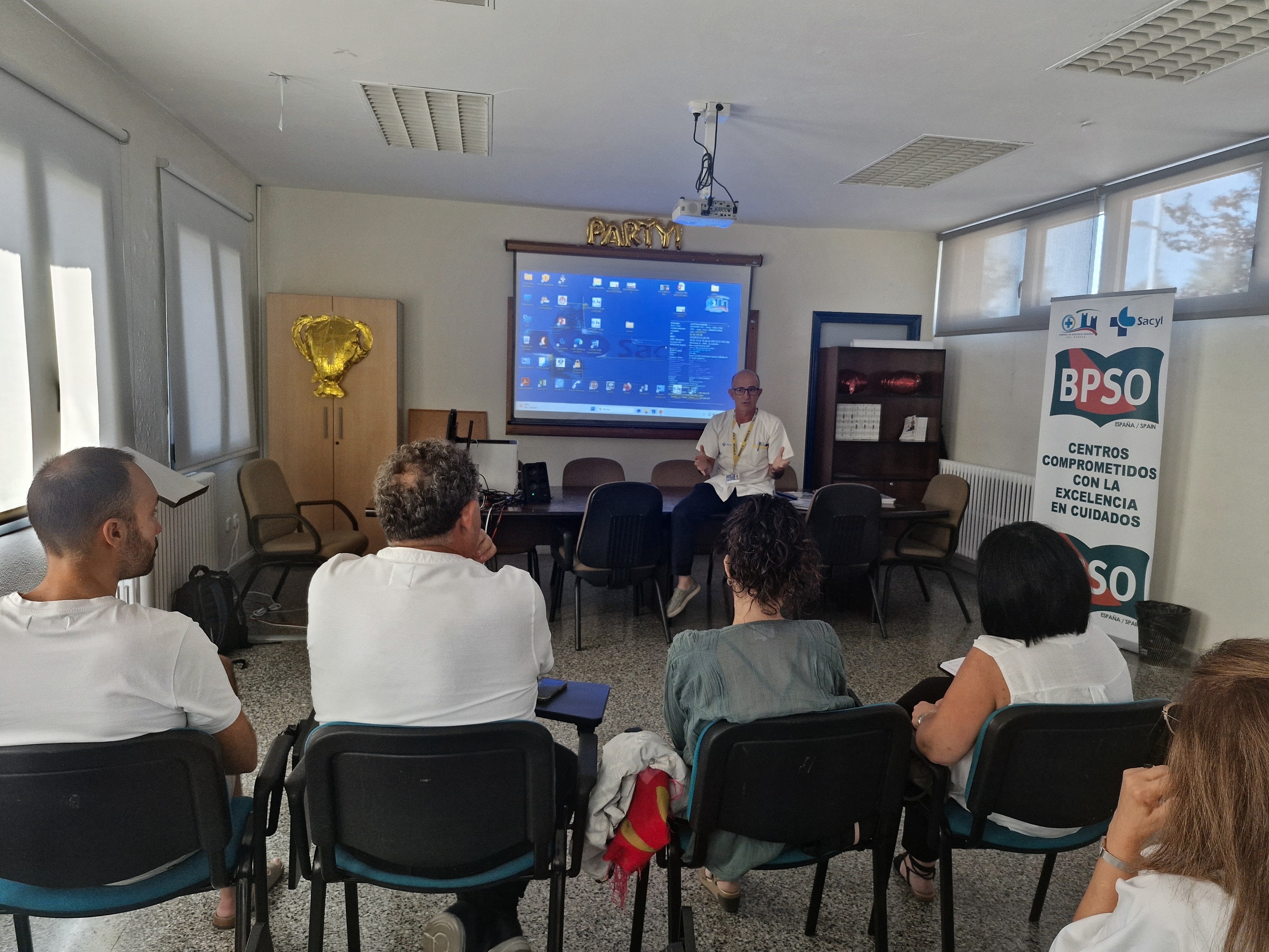 Un momento del Consejo de Zona del Centro de Salud Ponferrada II (1)
