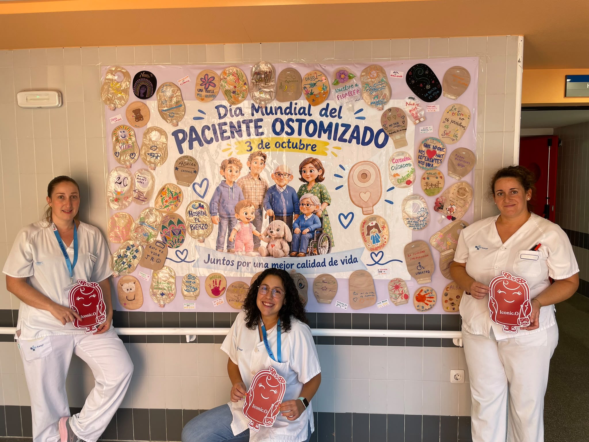 Las enfermeras encargadas de los pacientes ostomizados de la Gasbi (3)