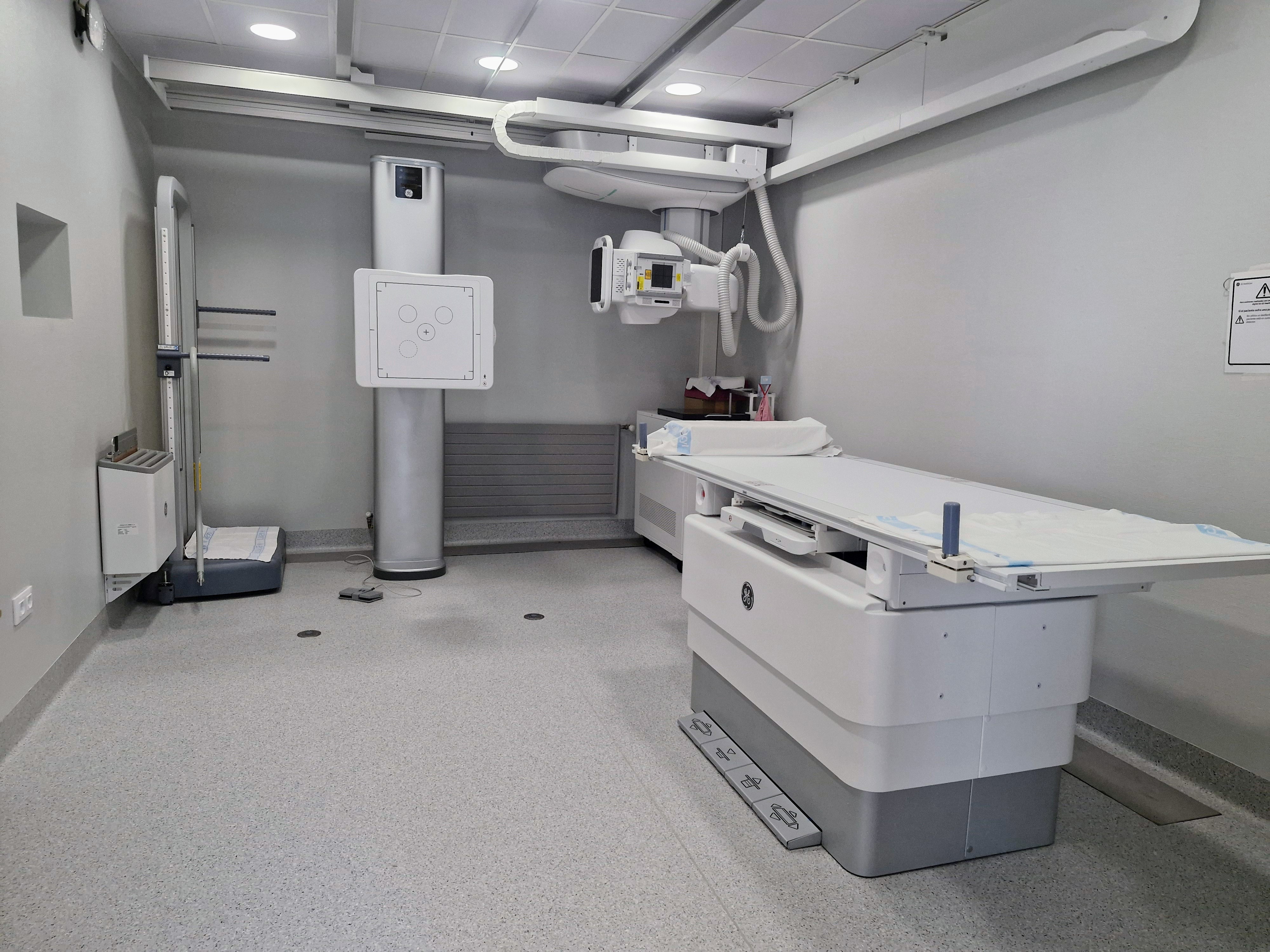 La sala de Rayos X renovada del Centro de Salud de Toreno