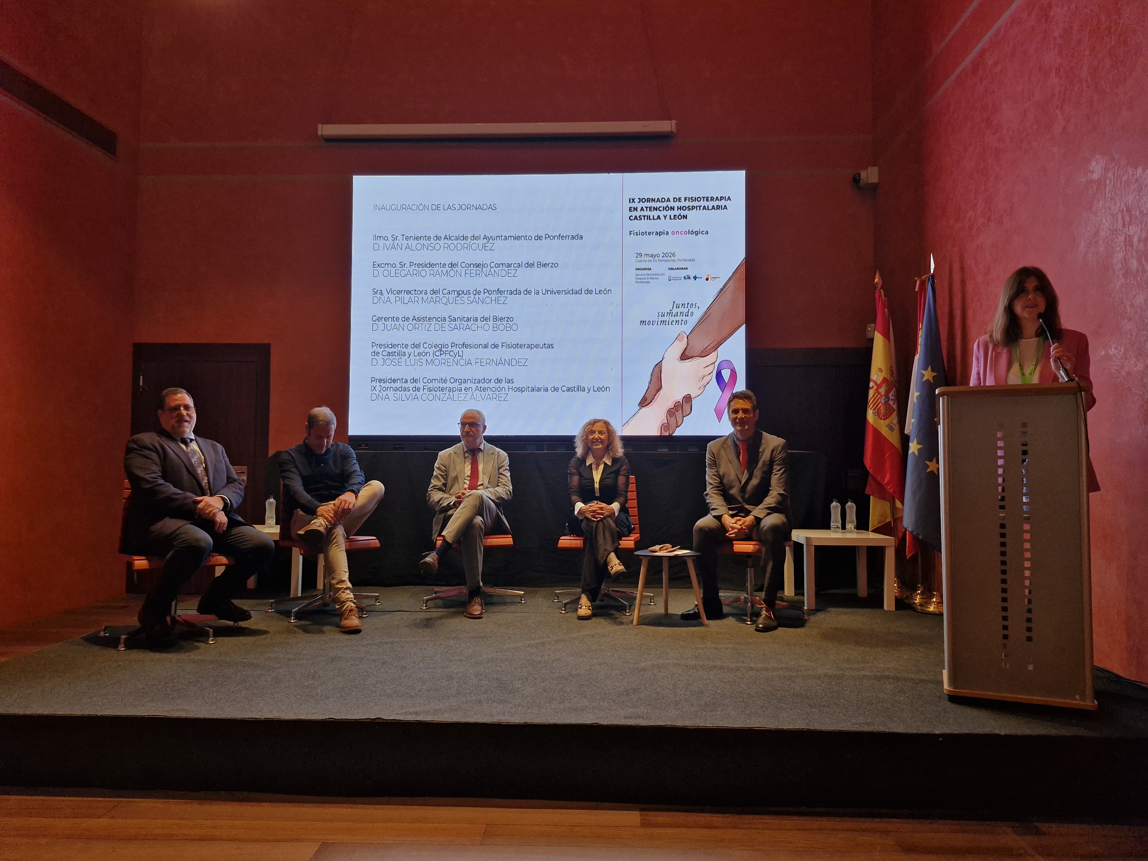 IX Jornadas de Fisioterapia en Atención Hospitalaria de Castilla y León en el Castillo de los Templarios de Ponferrada (4)