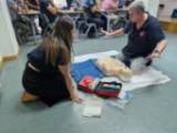 La Policía Municipal de Ponferrada atiende al curso de RCP y DEA de la Gasbi (2)