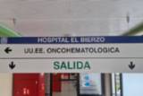 Cartel del Servicio de Oncohematología del Hospital El Bierzo