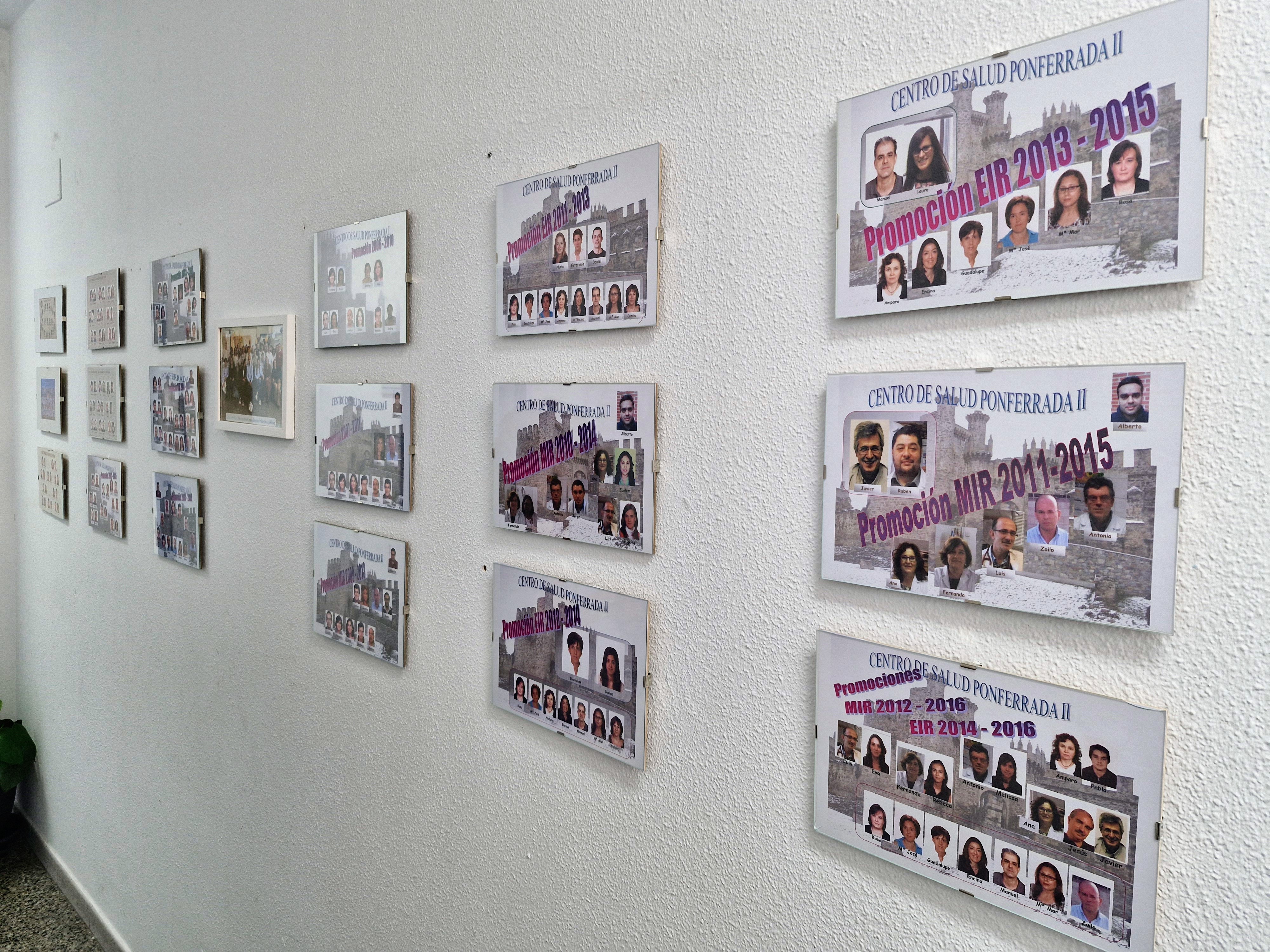 Orlas de los residentes que han pasado por el Centro de Salud Ponferrada II (1)