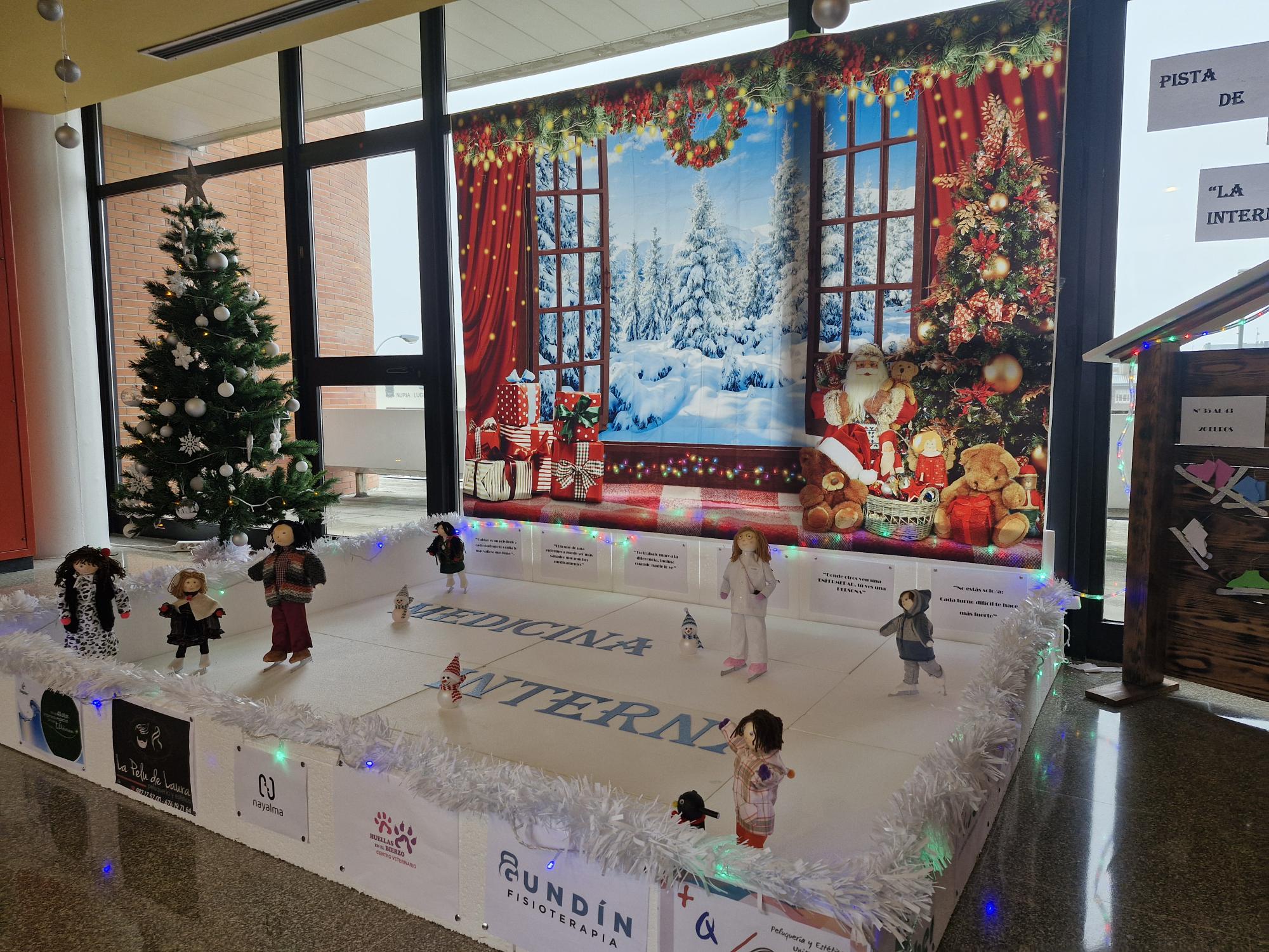 Pista de hielo Medicina Interna