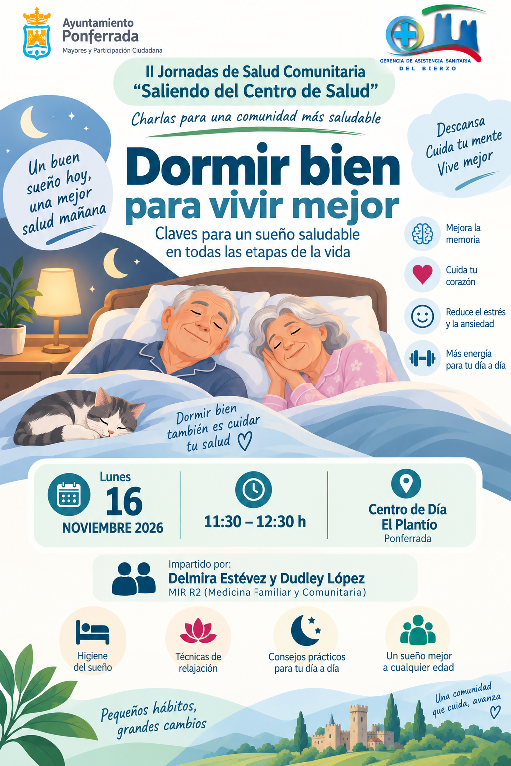 CARTEL DORMIR BIEN