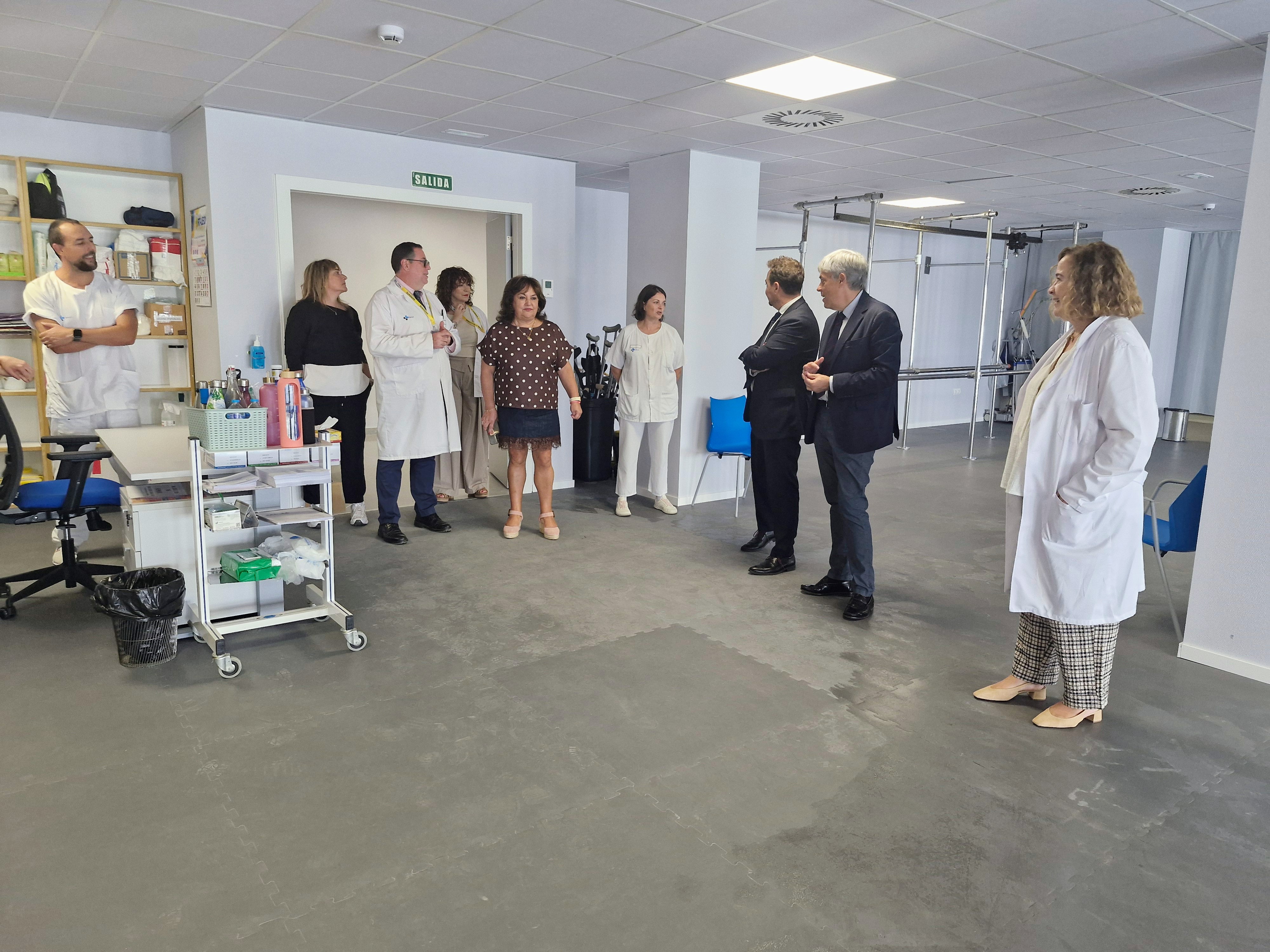 El nuevo gimnasio de Rehabilitación