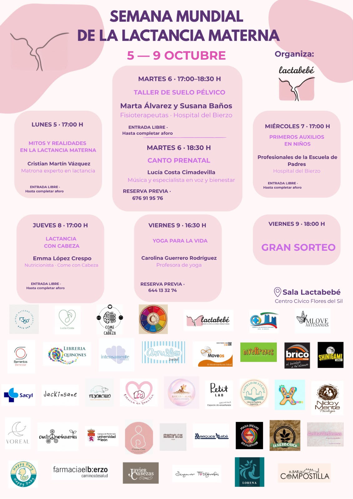 Prgramación semana lactancia 2026