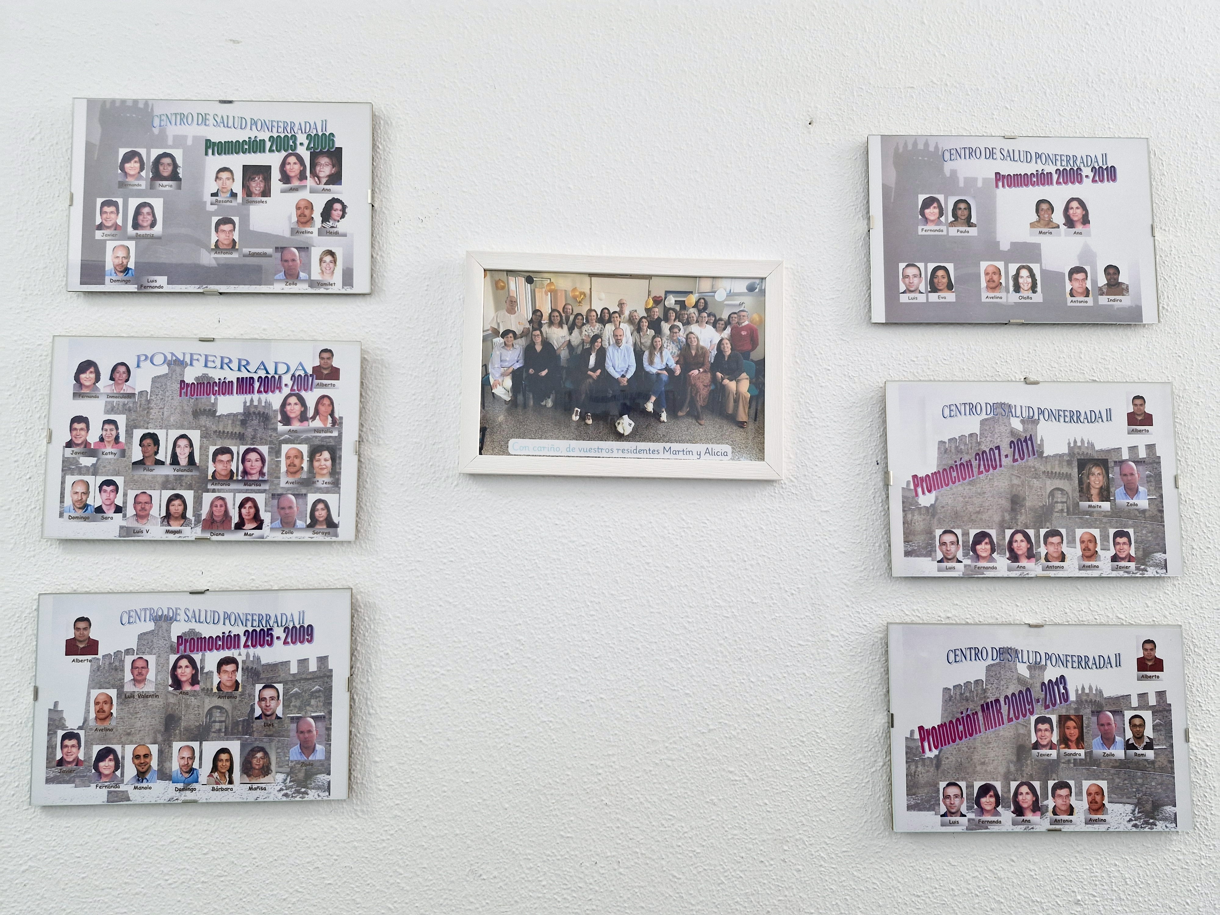 Orlas de los residentes que han pasado por el Centro de Salud Ponferrada II (3)