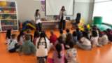 Sanitarios del CS Ponferrada III en el Colegio Flores del Sil