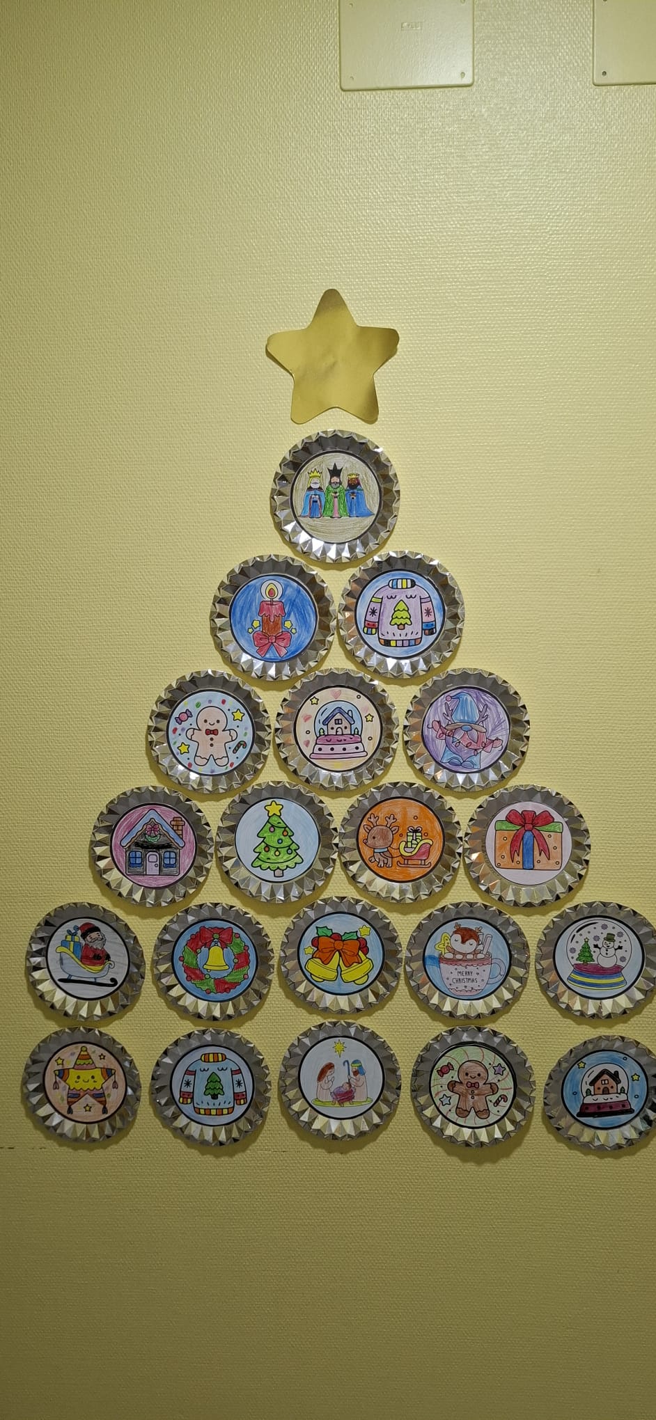 Árbol de Navidad Centro de Salud de Fabero