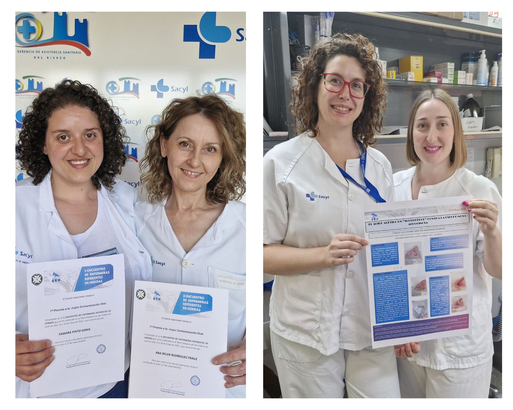 Premiadas por mejor comunicación y mejor póster de la Gasbi