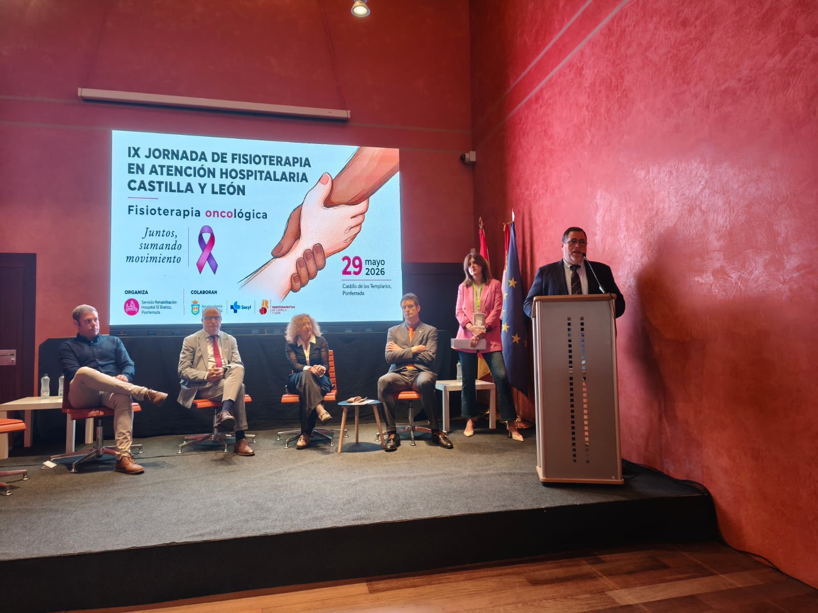 IX Jornadas de Fisioterapia en Atención Hospitalaria de Castilla y León en el Castillo de los Templarios de Ponferrada (1)