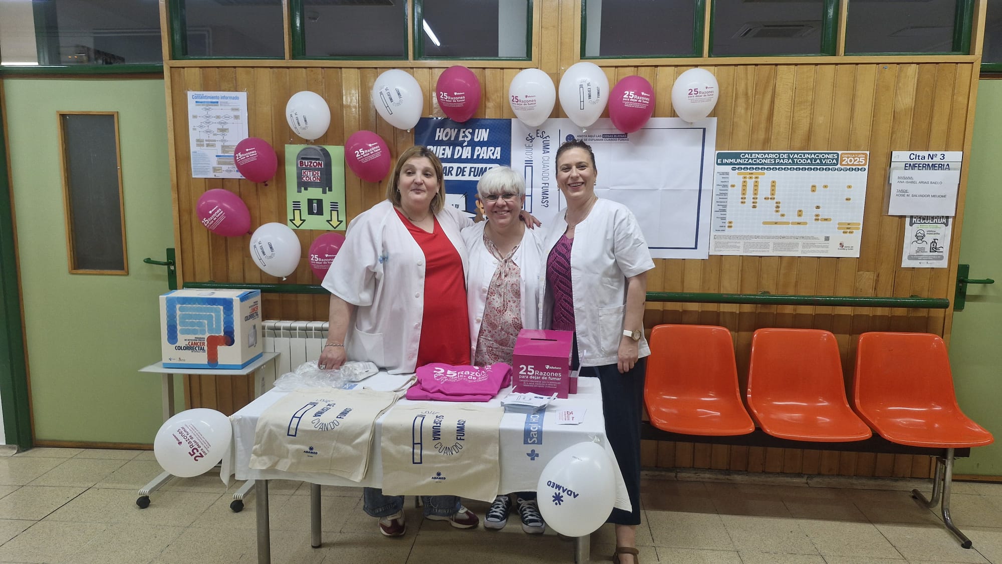 Campaña contra el tabaquismo Centro de Salud Ponferrada I