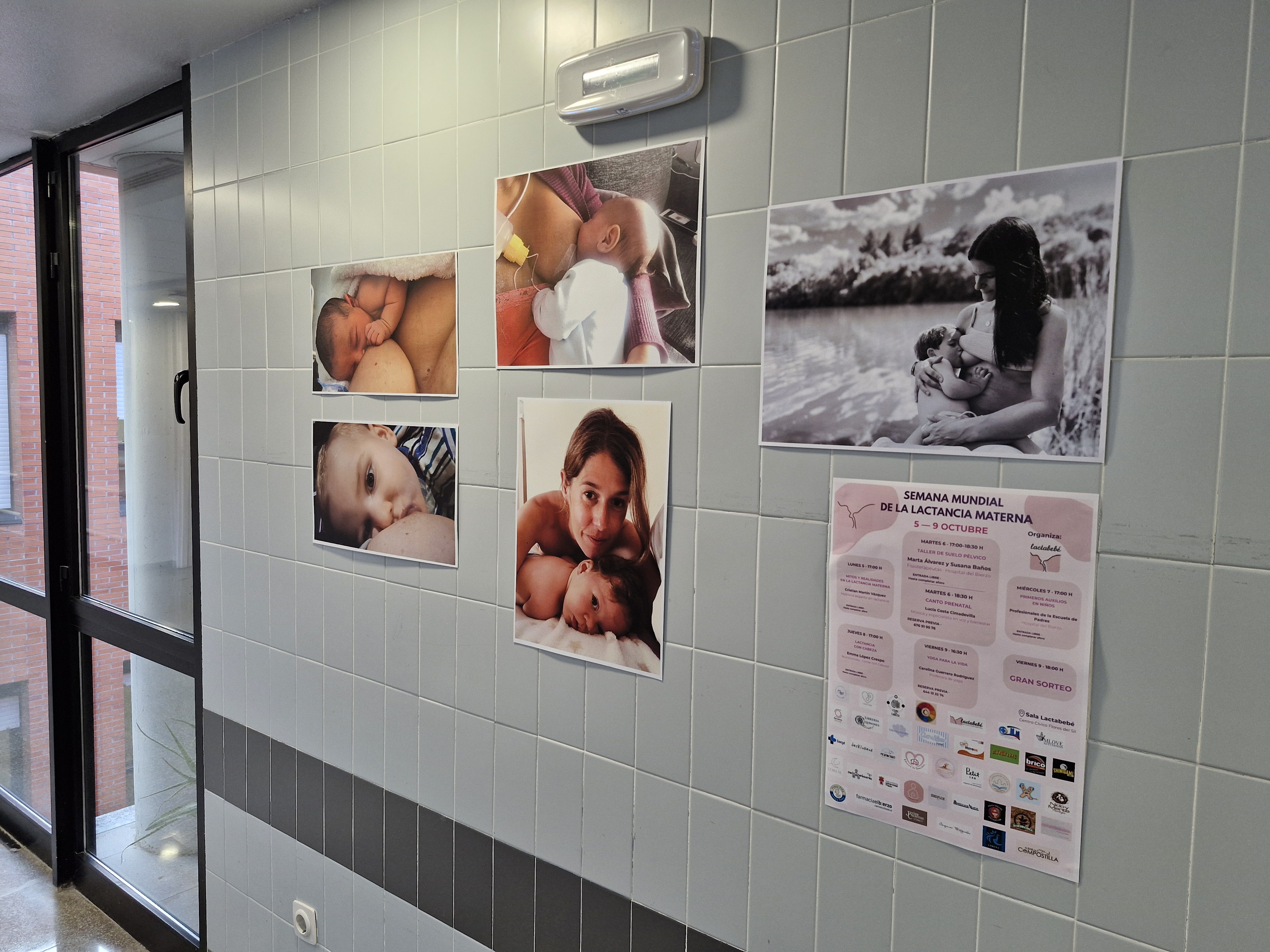 Exposición Semana Lactancia Materna 2026 en el Servicio de Obstetricia y Ginecología del Hospital El Bierzo