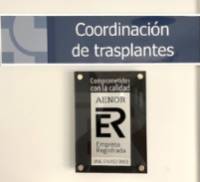 Cordinación de Trasplantes HCUV - cartela