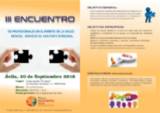 PROGRAMA III ENCUENTRO PROFESIONALES