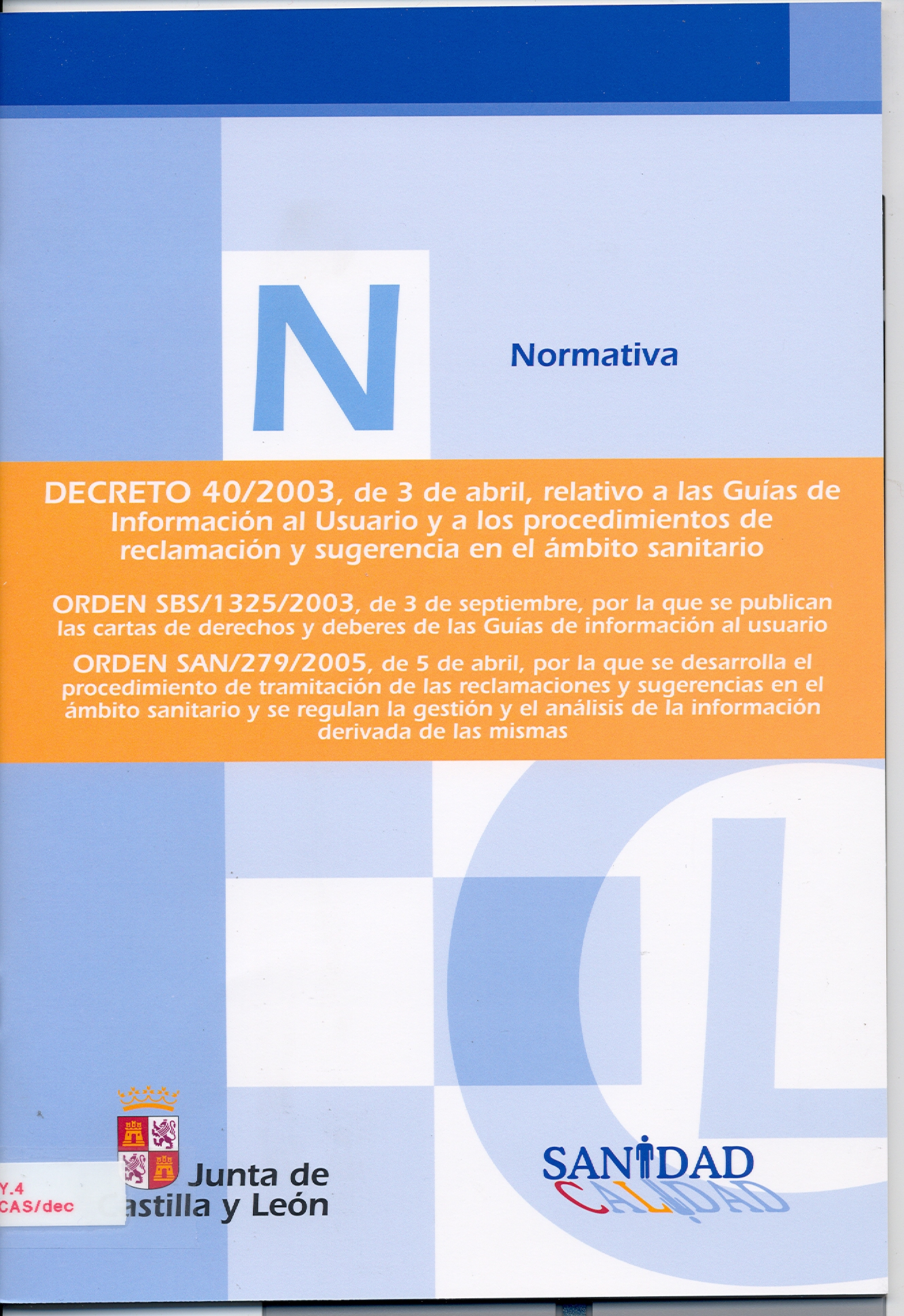 Decreto 40/2003
