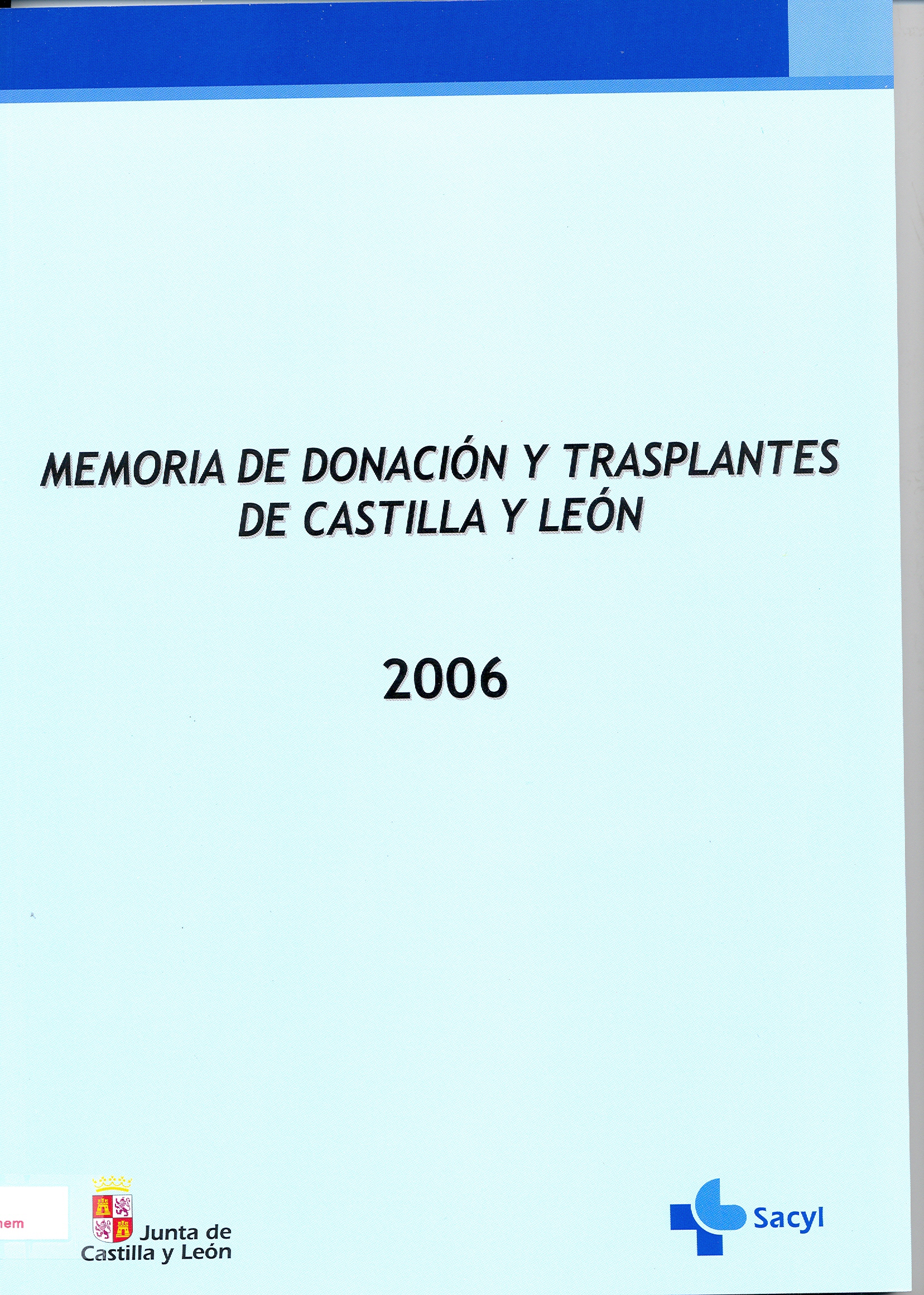 memoria trasplantes 2006