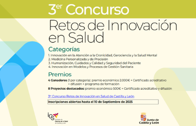3º concurso de retos de innovación en salud