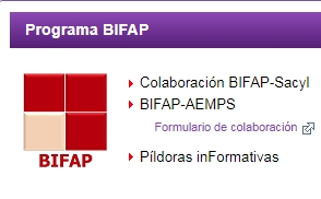 APARTADO BIFAP PORTAL. Este enlace se abrirá en una ventana nueva
