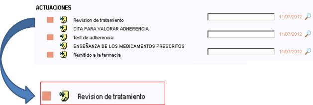 revision de tratameinto