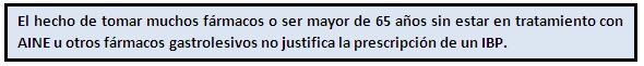 no justificación