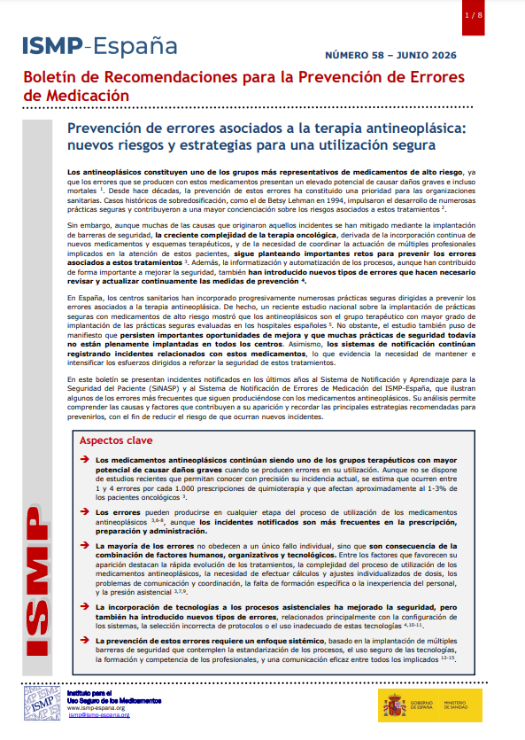 Boletín ISMP 58