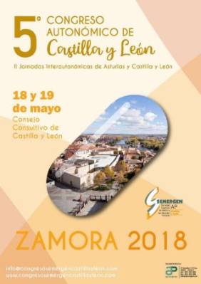 Cartel 5º Congreso Autonómico de Castilla y León SEMERGEN