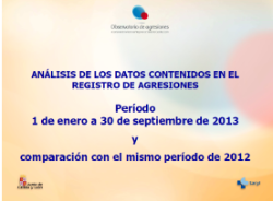 Datos Enero-Septiembre 2012 y 2013
