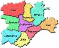 Mapa Castilla y León