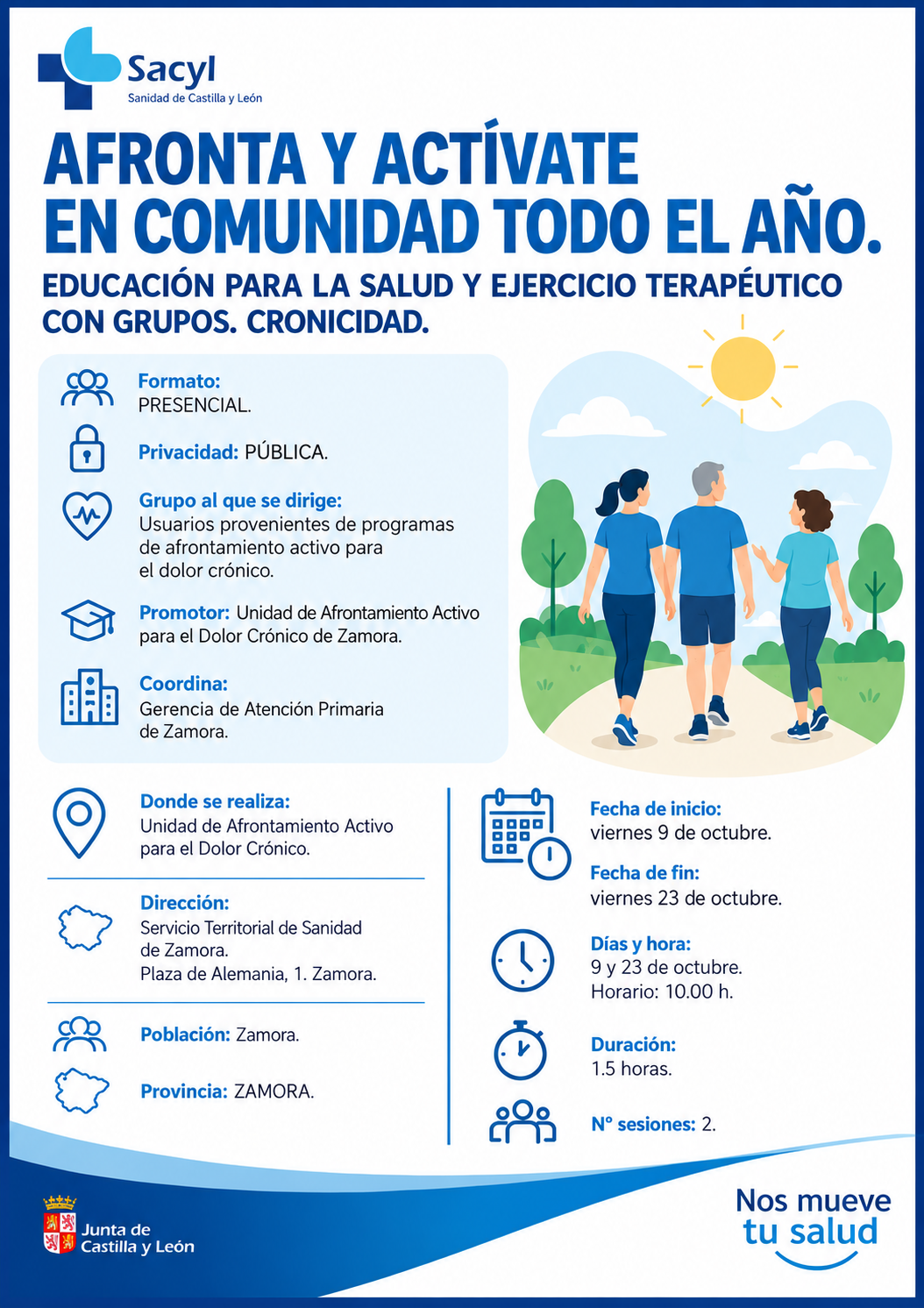 Afronta y actívate en comunidad todo el año.