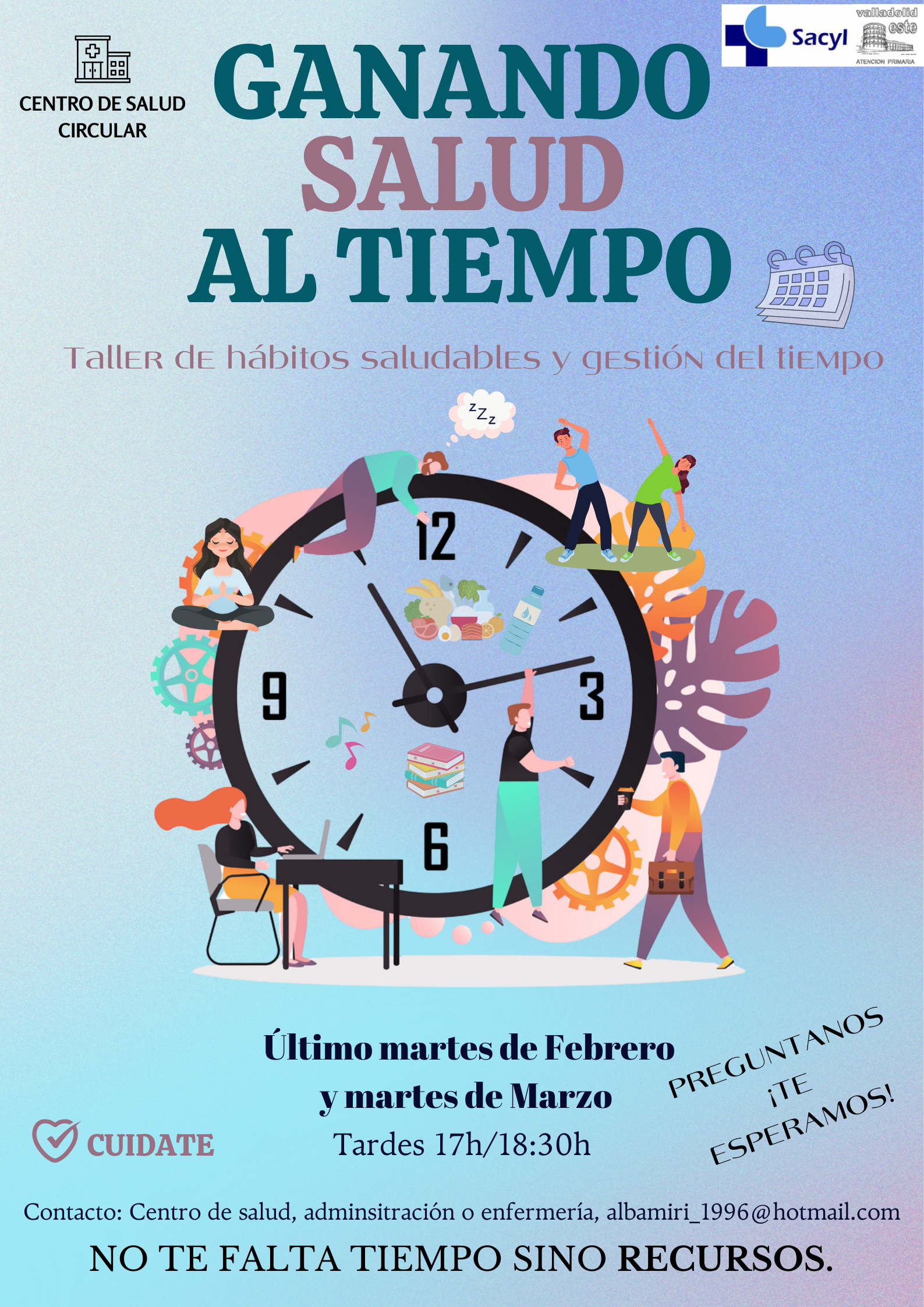GANANDO SALUD AL TIEMPO