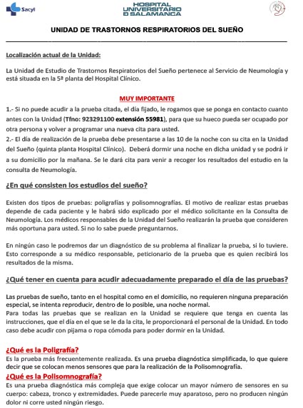 Estudios respiratorios del sueño