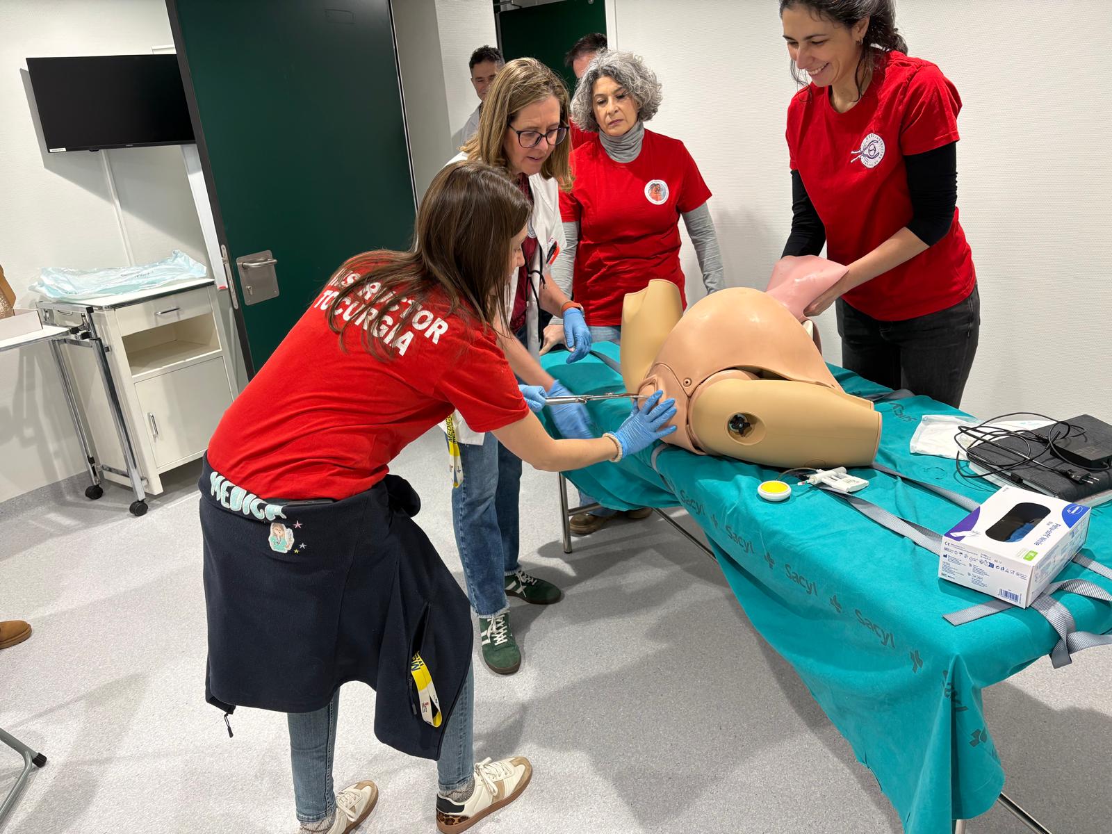 Simulación con maniquíes