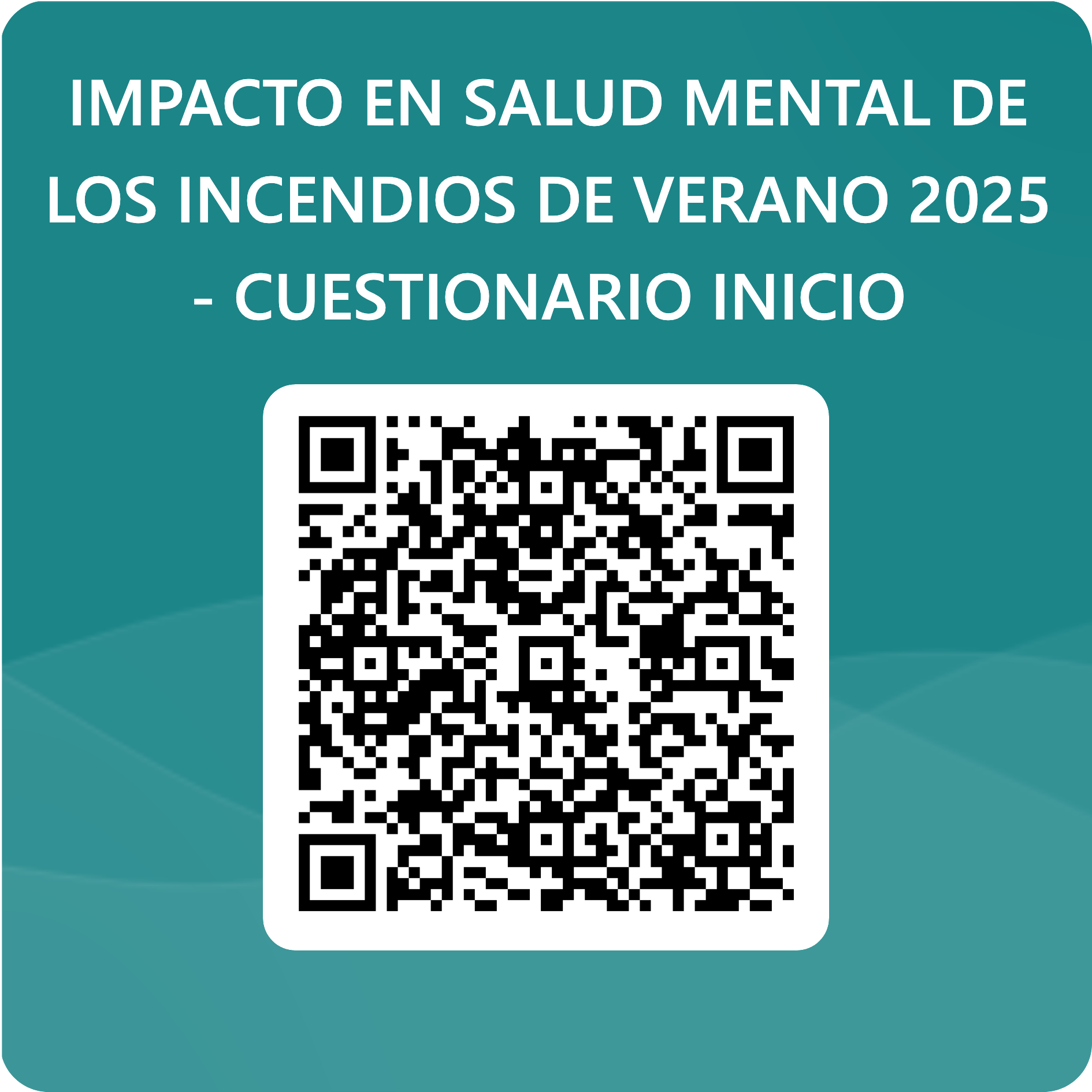 Co¿digo QR para IMPACTO EN SALUD MENTAL DE LOS INCENDIOS DE VERANO 2025 - CUESTIONARIO INICIO POBLACIO¿N