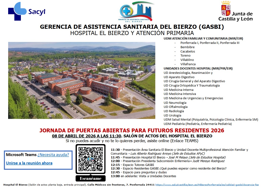 Cartel Jornada puertas abiertas 2026