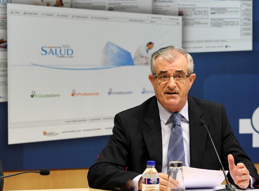 Francisco Javier Álvarez Guisasola. Consejero de Sanidad