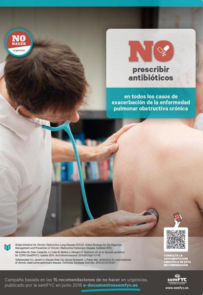 No prescribir antibióticos